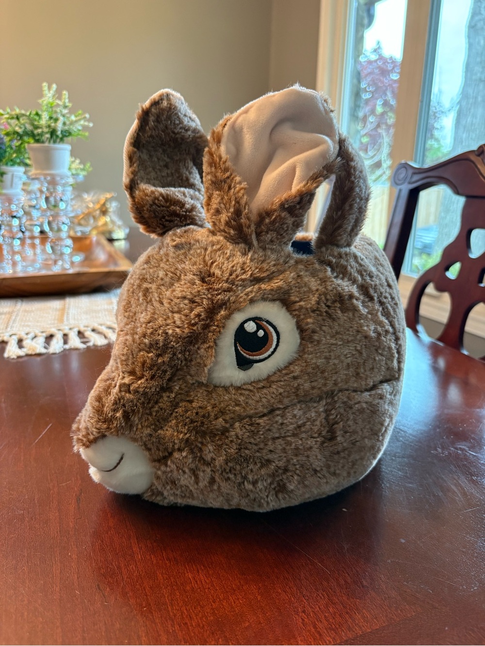 Peter Rabbit Large Soft Plush Easter Basket With Handle